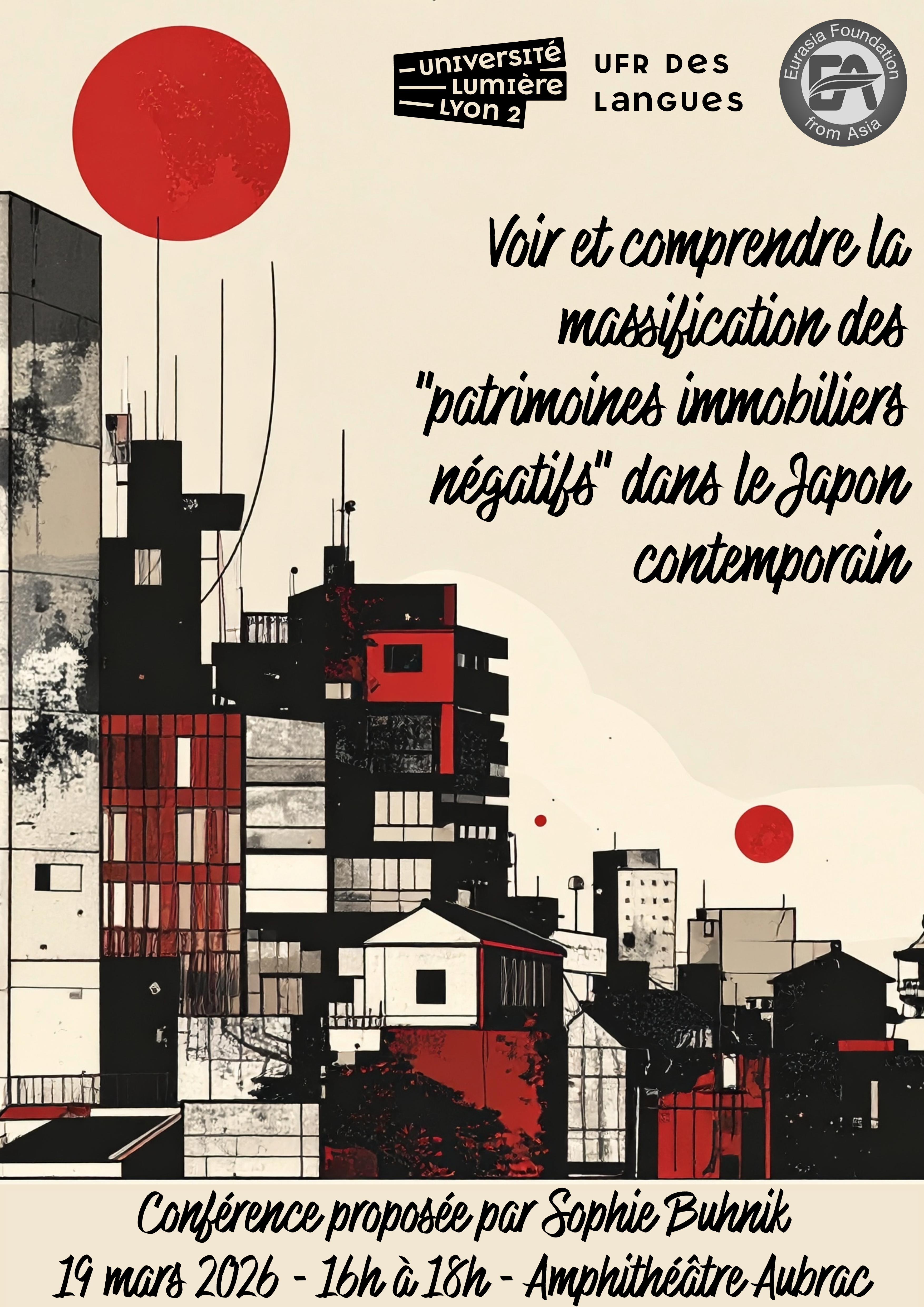 AFFICHE EURASIA - 19-03-26 - CONFERENCE DE S. BUHNIK