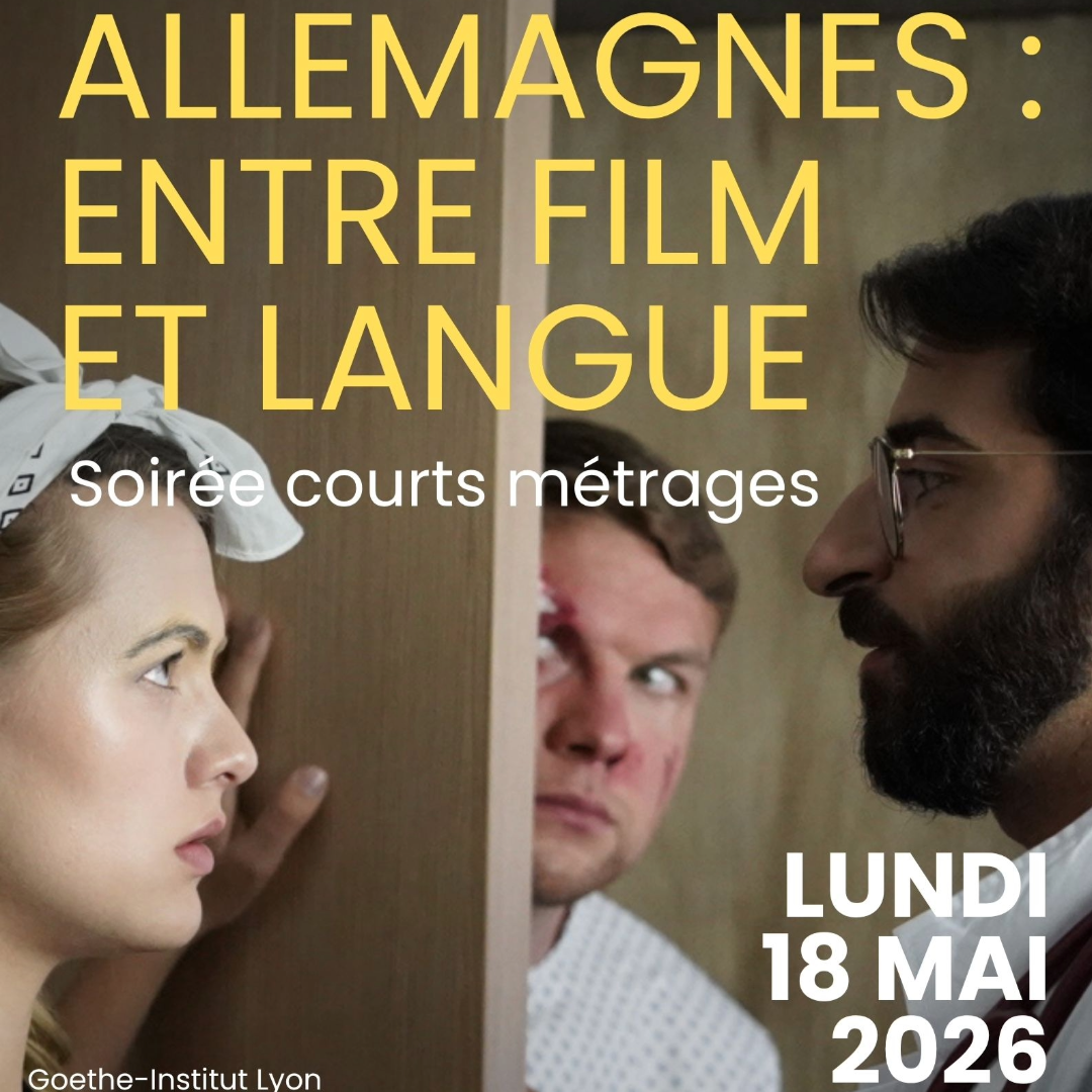 Affiche  carré "Allemagnes : entre film et langue