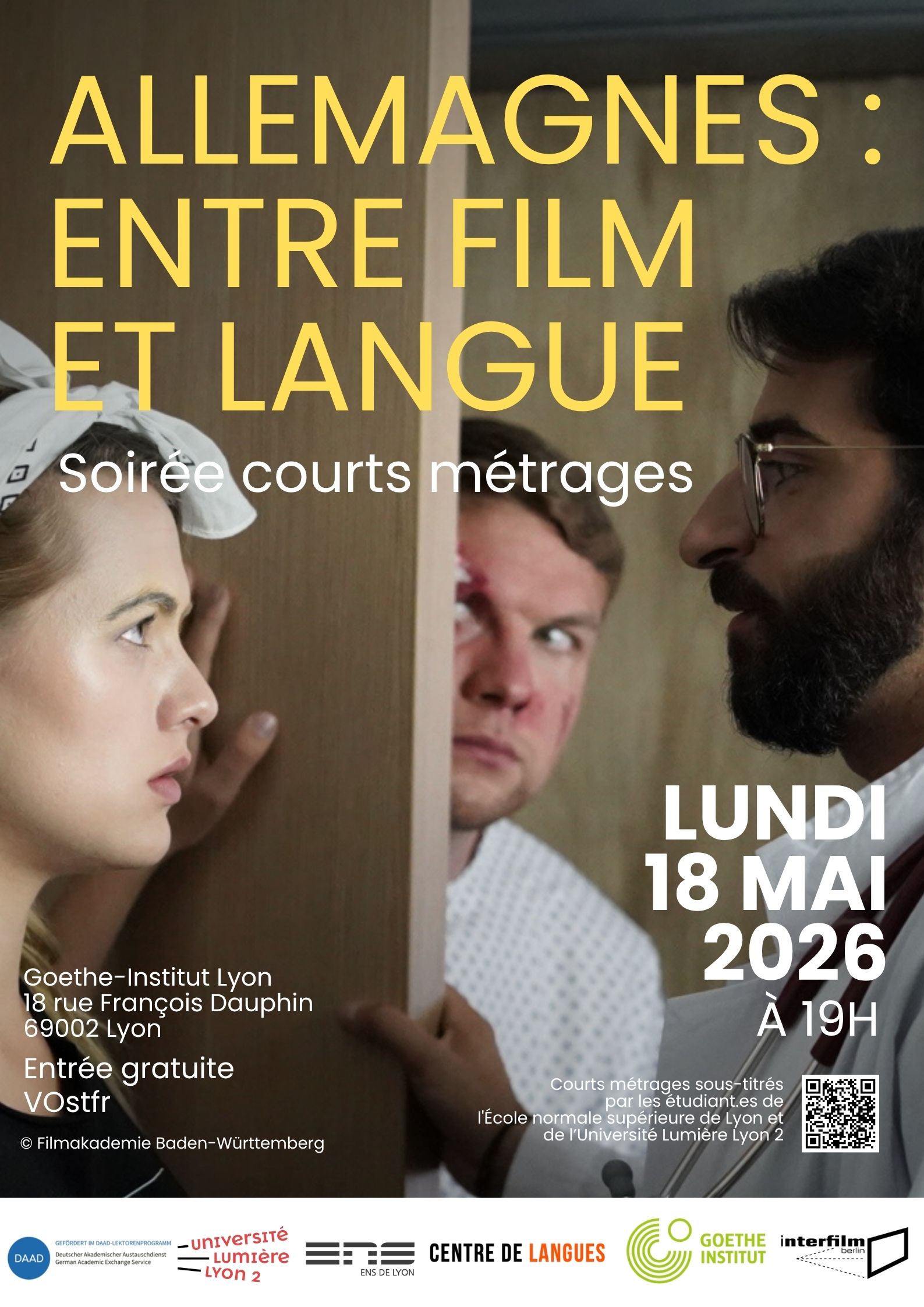 Affiche "Allemagnes : entre film et langue