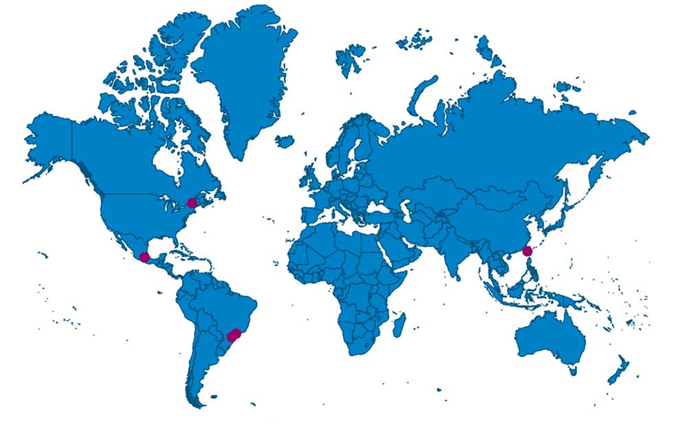 Carte des DPI pour l'UFR Langues