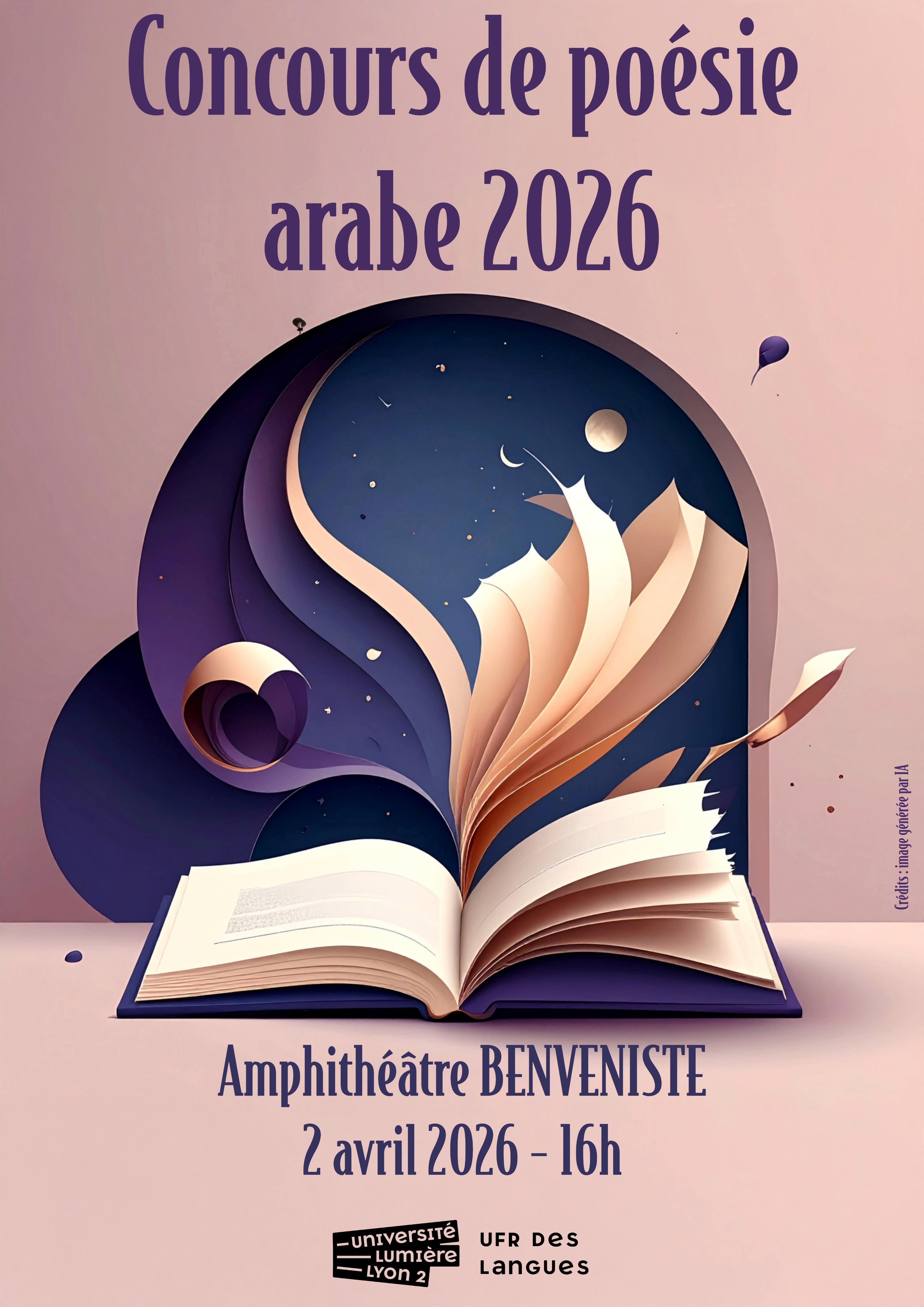 AFFICHE CONCOURS POESIE - REPORT