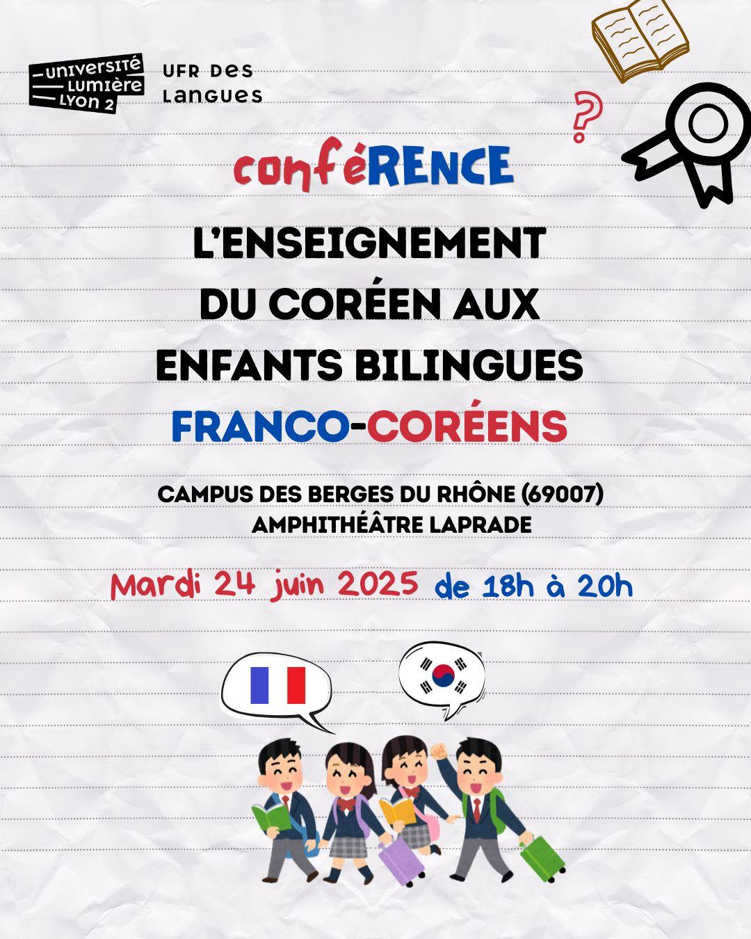Conférence coréen - Post A5