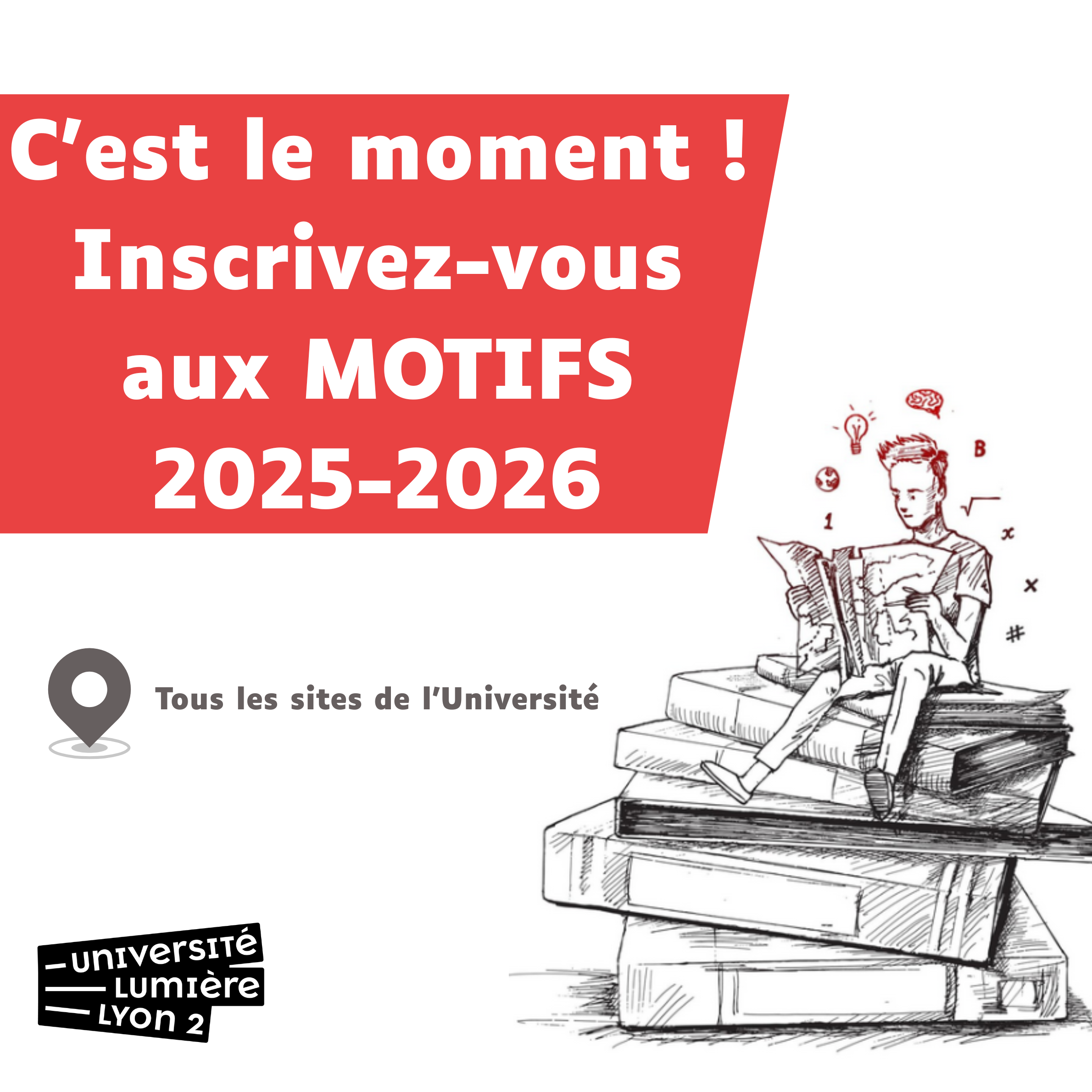 Inscriptions aux MOTIFs