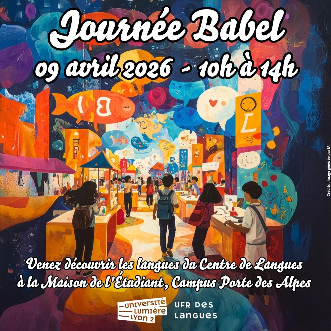 AFFICHE JOURNEE BABEL - 09/04/26 - MDE