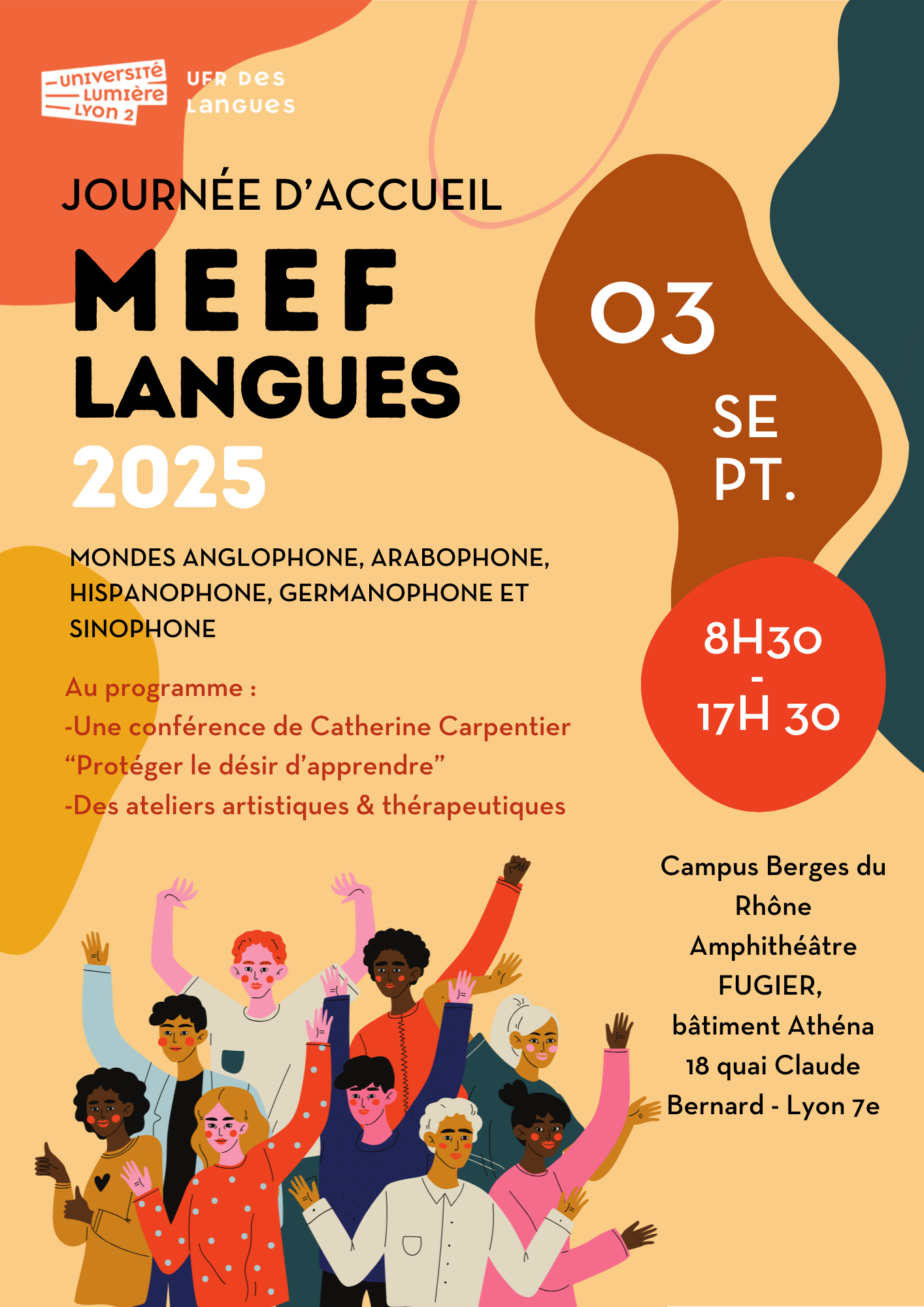 Journée d'accueil MEEF Langues 2025