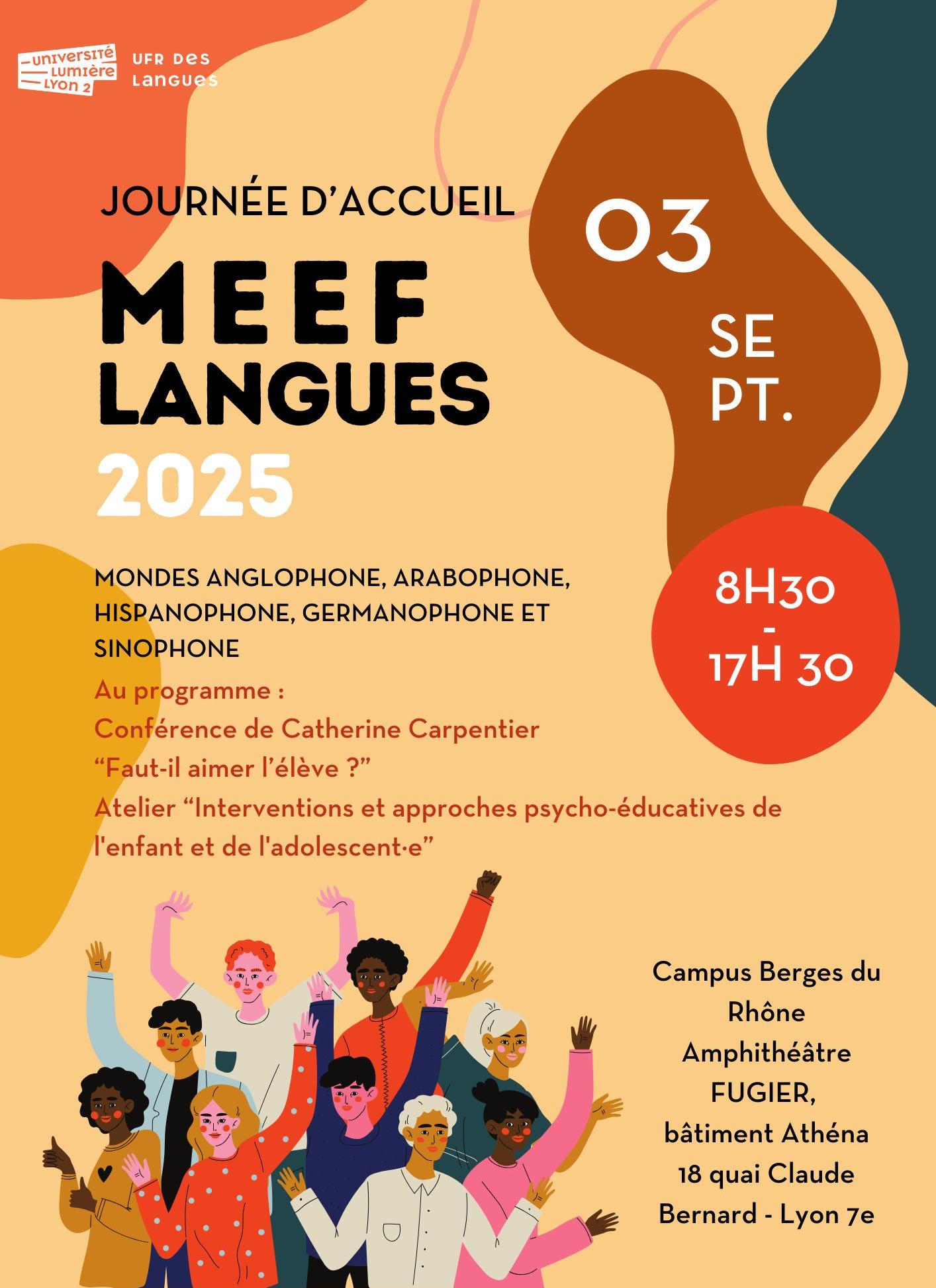 MEEF LANGUES 2025