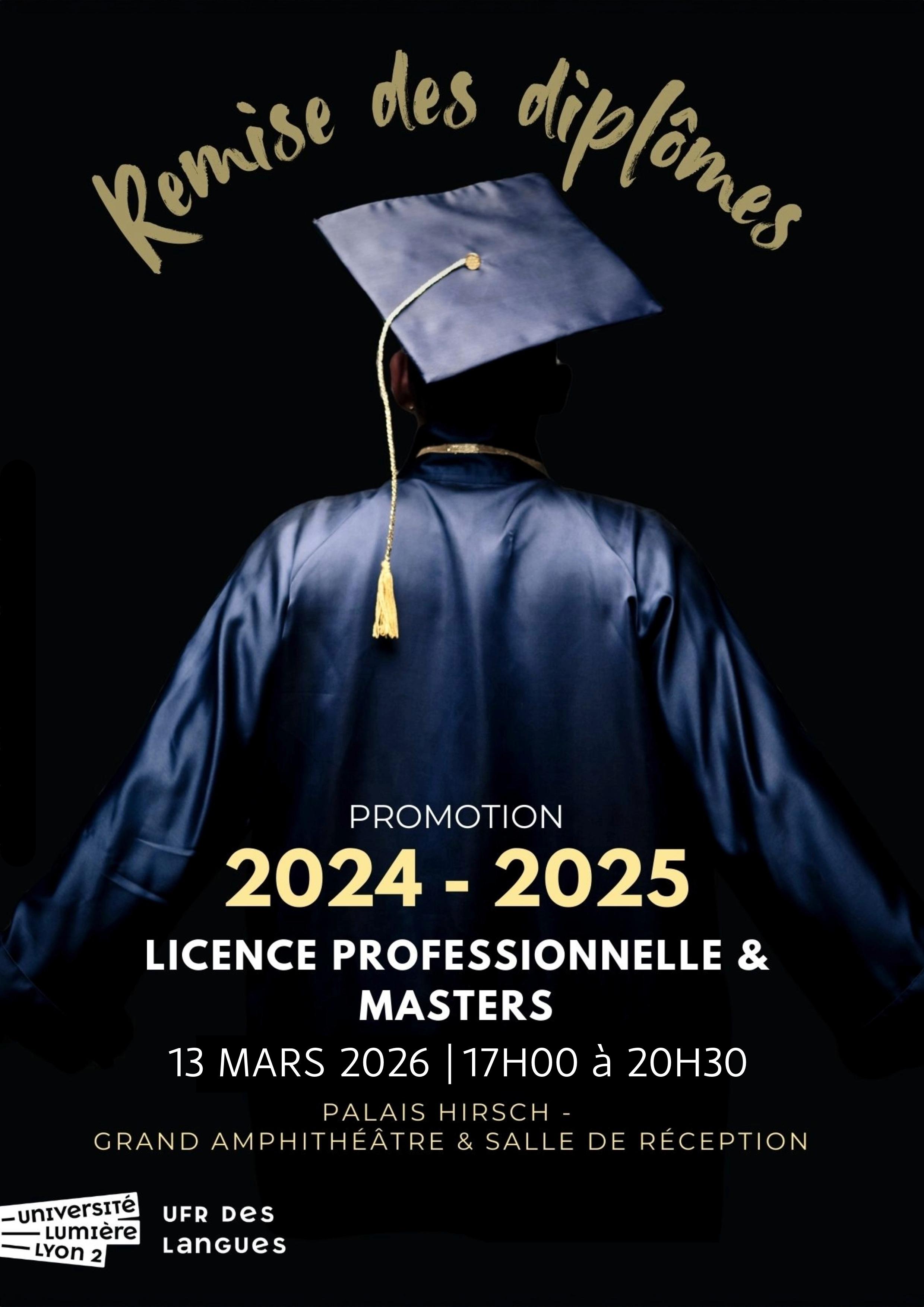 AFFICHE REMISE DIPLOMES 2024-2025 - 13-03-26