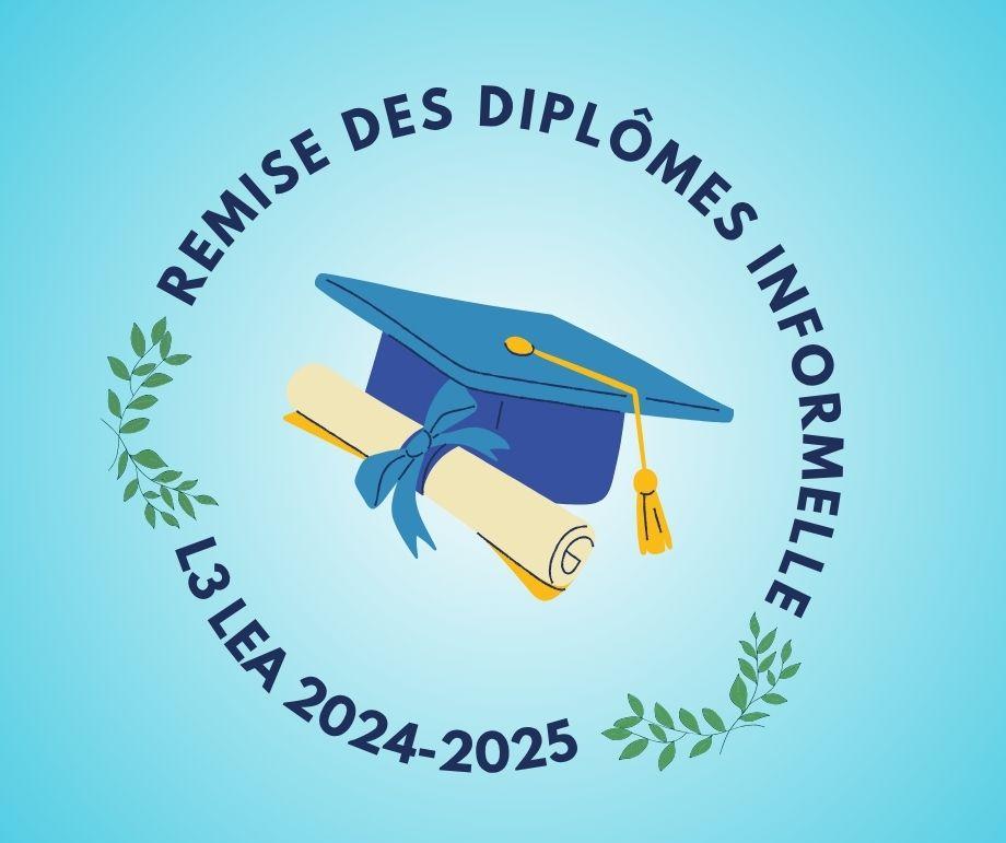Remise diplômes L3 LEA 2025